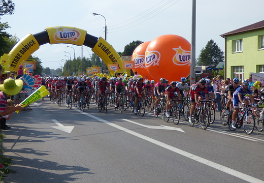 Tour de Pologne w Starych Babicach, 4 VIII 14.