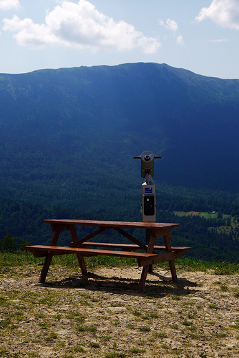 Babia Gra. Widok z Mosornego Gronia.