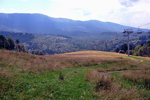 Beskid ywiecki. Kolej krzesekowa Mosorny Gro.