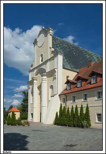 Kobylin - klasztorn O.O. Benedyktynw z gotyckim kocioem pw. M.Boej przy bku z przeomu XVI_XVII w.