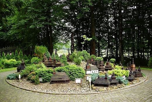 Park Miniatur wity w Myczkowcach