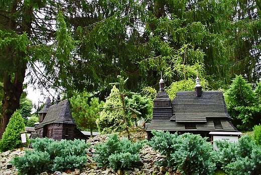 Park Miniatur wity w Myczkowcach