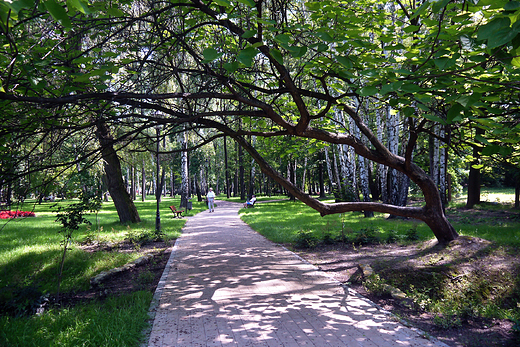 Goczakowice-Zdrj. Park zdrojowy.