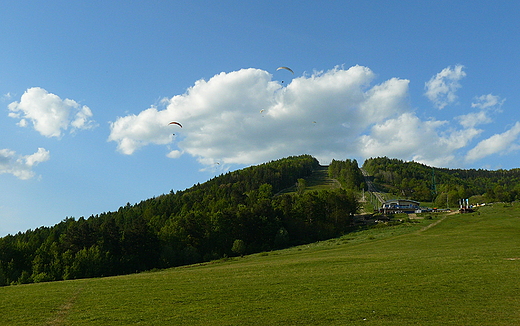 Beskid May. Widok na Gr ar