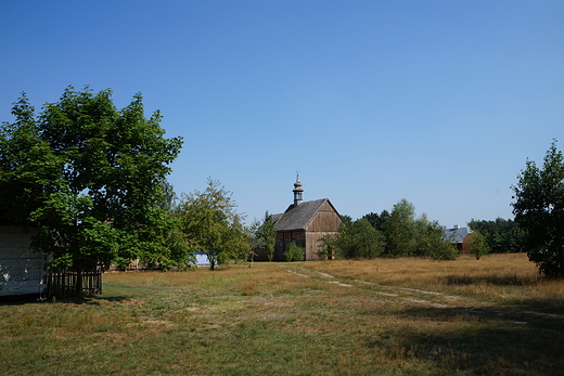 Drewniany kościół z Wysokiennic Skansen Maurzyce