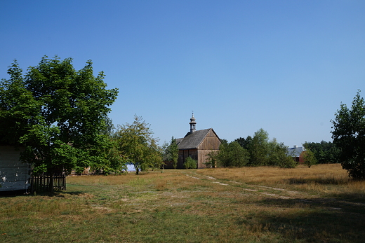 Drewniany koci z Wysokiennic Skansen Maurzyce