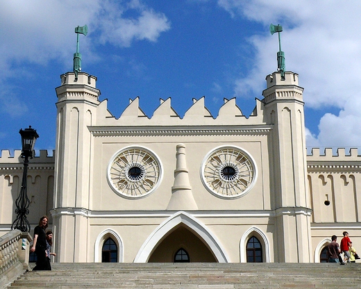 Lublin. Fragment zamku.