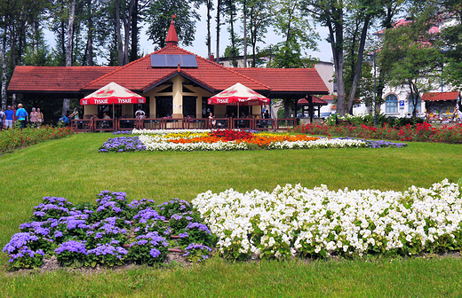 Rabka-Zdrj. Park Zdrojowy.