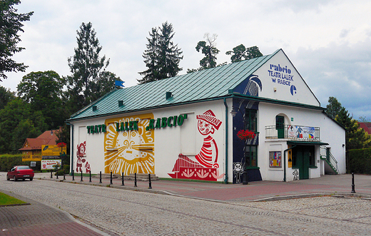 Rabka-Zdrj. Scena gwna Teatru Lalek Rabcio