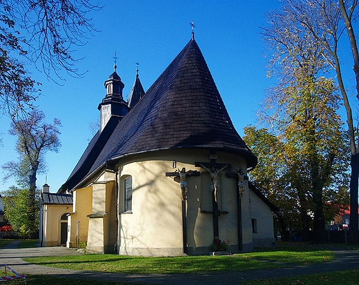 ywiec. Stary zabytkowy kociek w. Krzya