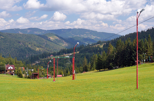 Beskid lski. Przecz Salmopolska.