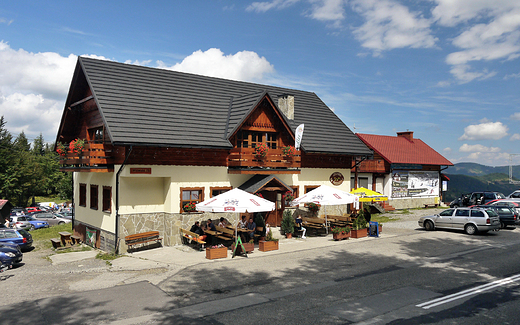 Beskid lski. Przecz Salmopolska. Gospoda gralska.