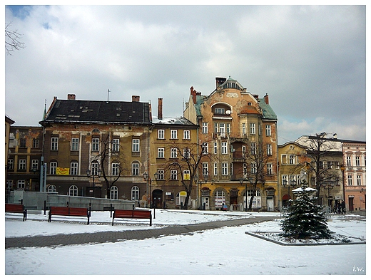 Rynek na wzgrzu.Bielsko-Biaa