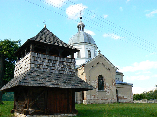 Cerkiew pw.w.Mikoaja i dzwonnica z 1901r.fundacji Pawa Sapiehy.