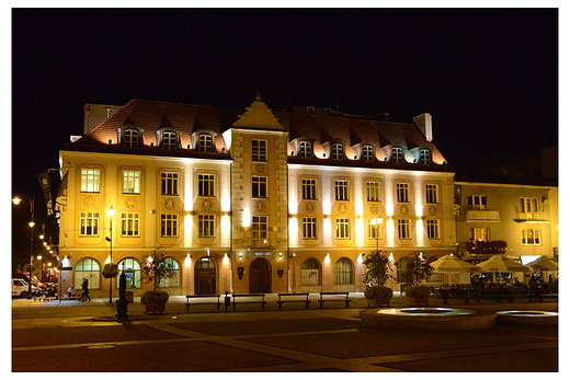 Rynek Kociuszki noc