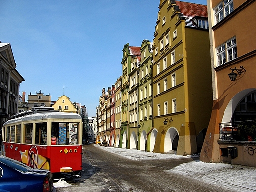 Jelenia Gra - kolorowe kamienice