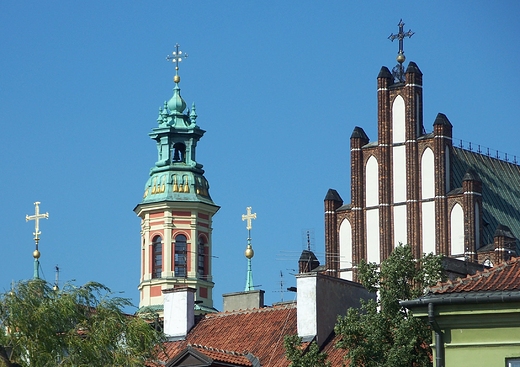 Warszawa, krzye Starego Miasta.