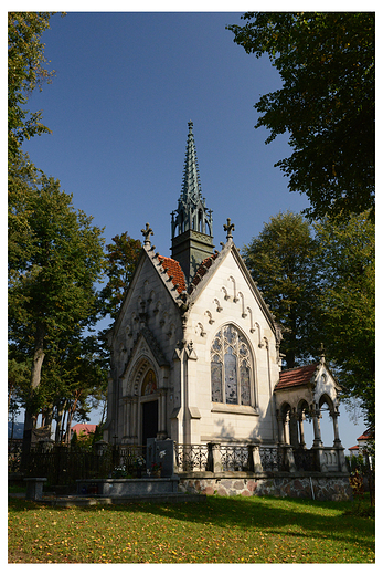 Kaplica Buchholtzw na cmentarzu ewangelickim