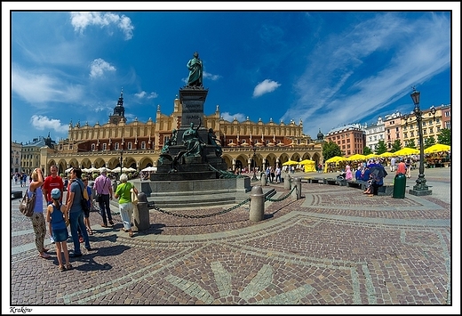 Krakw - zabytkowy rynek