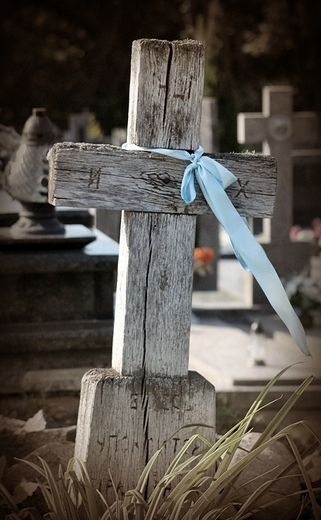 Stary krzy na cmentarzu prawosawnym