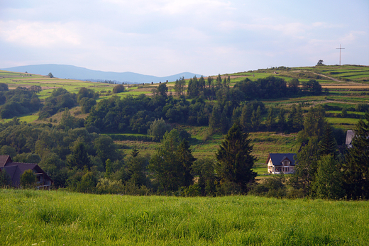 Widok na Oraw z miejscowosci Orawka.