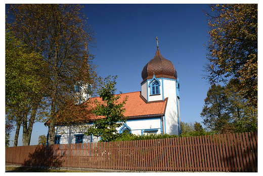 Cerkiew drewniana z lat 19211923,