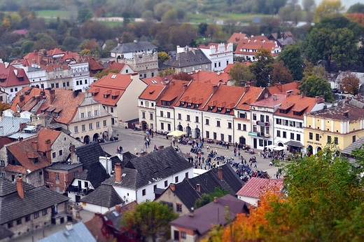 Kazimierz Dolny - widok z Gry Trzech Krzyy