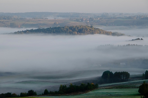 Widziane z Cisowej Gry.