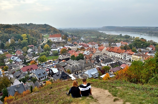 Kazimierz Dolny - widok z Gry Trzech Krzyy