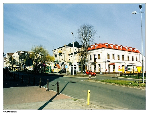 Hrubieszw - fragment starej zabudowy miasta