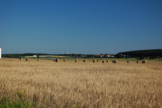 Krapkowice - Krajobraz po niwach