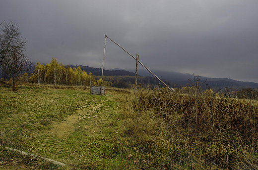 widok na bieszczady