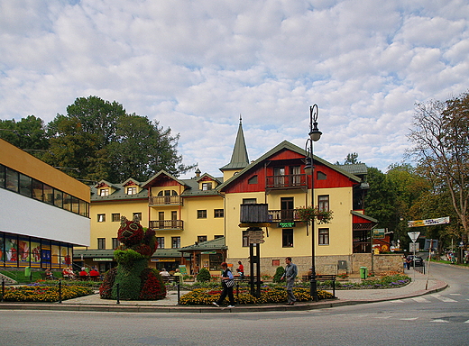 Szczawnica - centrum miasta