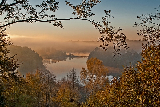 Jezioro Szurpiy - widok z Zamkowej Gry III