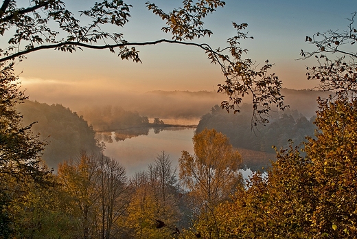 Jezioro Szurpiy - widok z Zamkowej Gry III