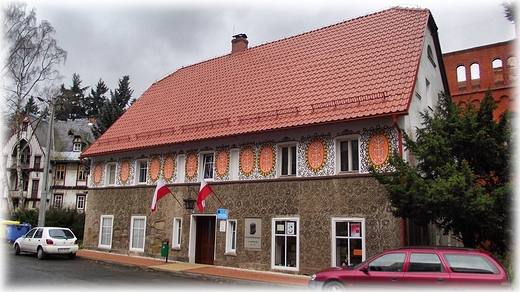 Powrt do Sokoowska- dawna zabudowa- biblioteka