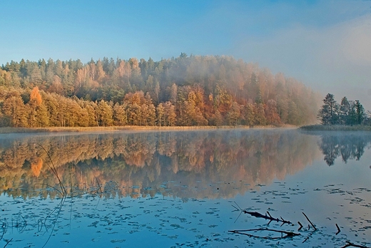 Nad jeziorem Jeglwek.