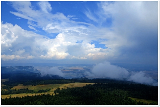 niebo nad Szczelicem Wielkim