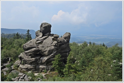 Szczeliniec Wielki - Tron Liczyrzepy