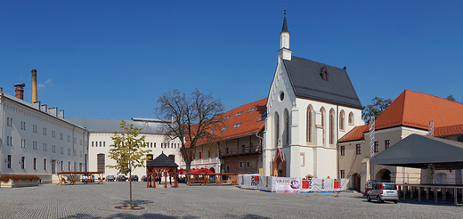 Racibrz. Zamek ksit raciborskich-widok od styony dziedzica.