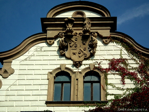 Zamek Moszna - pewien szczeg architektoniczny