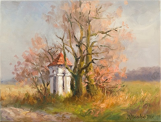 Kapliczka, okolice Oroska, autor - Jerzy Miszalski