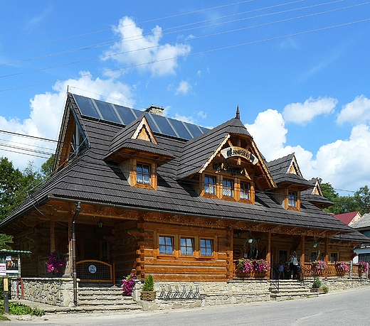 Mae Pieniny. Stara Karczma Zbjnicka w Jaworkach.