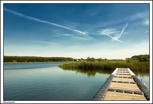 Murowaniec - z moich wypraw rowerowych _ Natura 2000 _ zbiornik zaporowy na rzece Swdrni