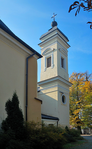 Szczekociny. Barokowo-klasycystyczny kosci w. Bartomieja.