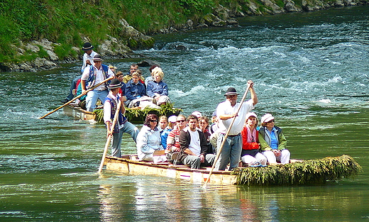 Pieniny. Spyw Dunajcem