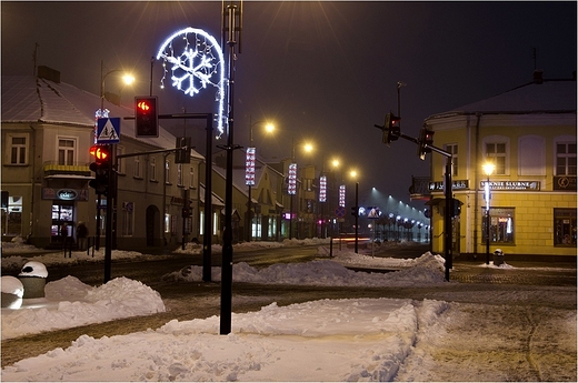 Plac Marii Konopnickiej w Suwakach.Skrzyowanie ulic Noniewicza ,Sejneskiej i Chodnej.