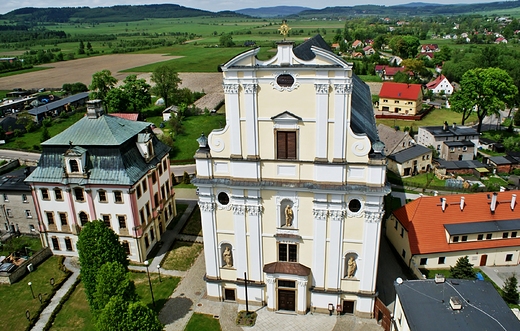 Koci pw.w.Jzefa...z tarasu widokowego Bazyliki.