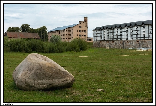 Siemczyno - barokowy paac Rodu von Bredow _ fragment zaoenia paacowego