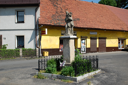 Jarnołtówek - Figura św. Jana Nepomucena